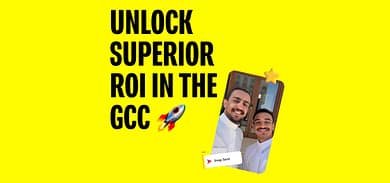 سناب شات تحقق عائد استثمار أعلى بنسبة 14% من متوسط عائد استثمار القنوات المجمّعة